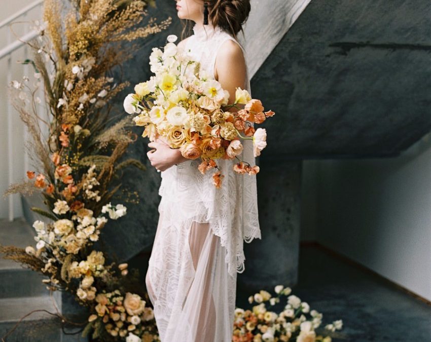 Our Modern Boheme Styled Shoot is featured on Hochzeitsguide